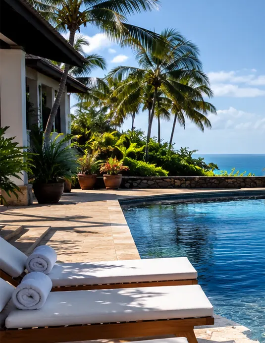 Miraval The Red Sea resort surrounded by turquoise water and greenery